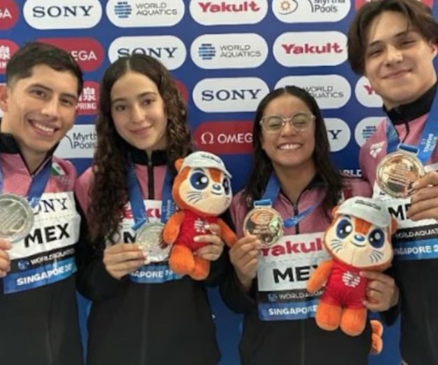 Osmar Olvera rompe récord con cinco medallas mundiales Osmar Olvera rompe récord con cinco medallas mundiales