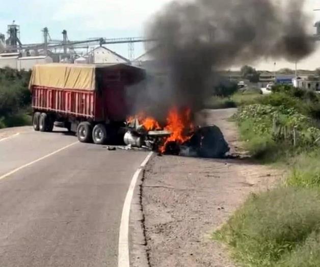 Se desatan narcobloqueos en Aguascalientes tras operativo Se desatan narcobloqueos en Aguascalientes tras operativo