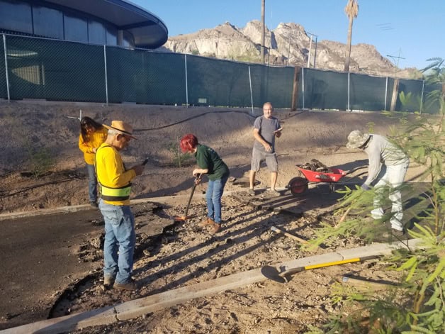 Activistas destruyen trota pista en el Bosque Urbano de Hermosillo