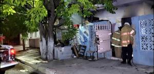 Indigente provoca incendio en casa abandonada en Victoria