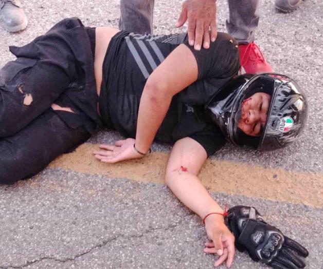 Accidente en el Corredor Urbano deja 2 lesionados