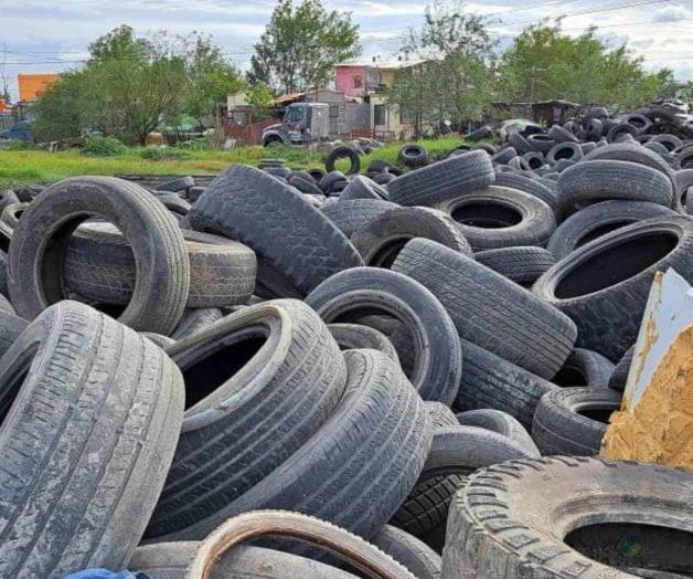 Aumentan tiraderos de llantas inservibles