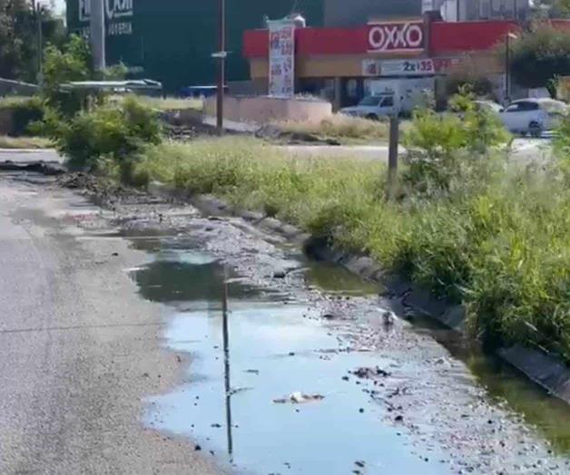 Agobia a familias fuga de residuales Agobia a familias fuga de residuales