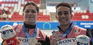 Osmar Olvera y Juan Celaya conquistan medalla de plata
