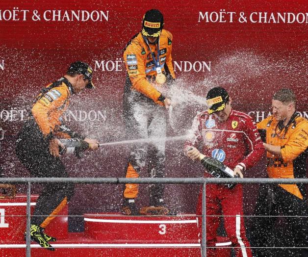 &iexcl;Piastri vuelve a celebrar!