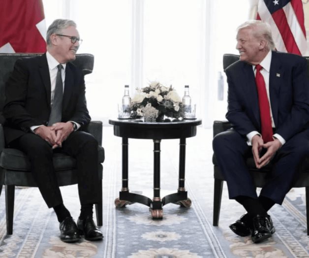 Trump dice que arancel global sería de entre el 15% y 20%