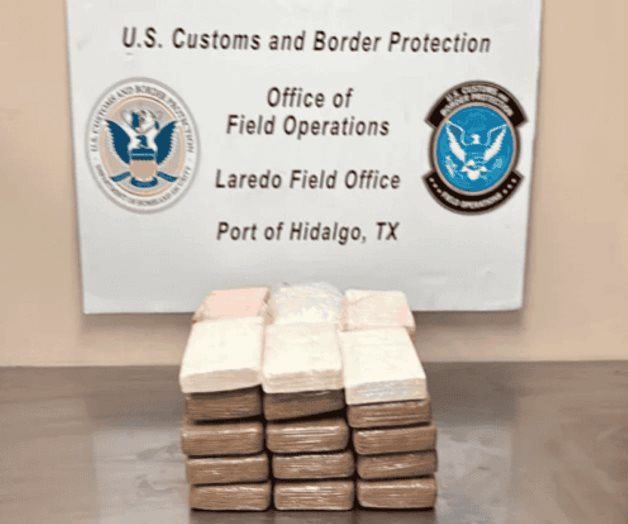 Incautan más de 1 mdd en cocaína en Hidalgo Incautan más de 1 mdd en cocaína en Hidalgo