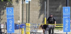 Héroe detiene agresor en Walmart Michigan