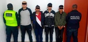 Detenidos por extorsión y robo en operativos de la SSC