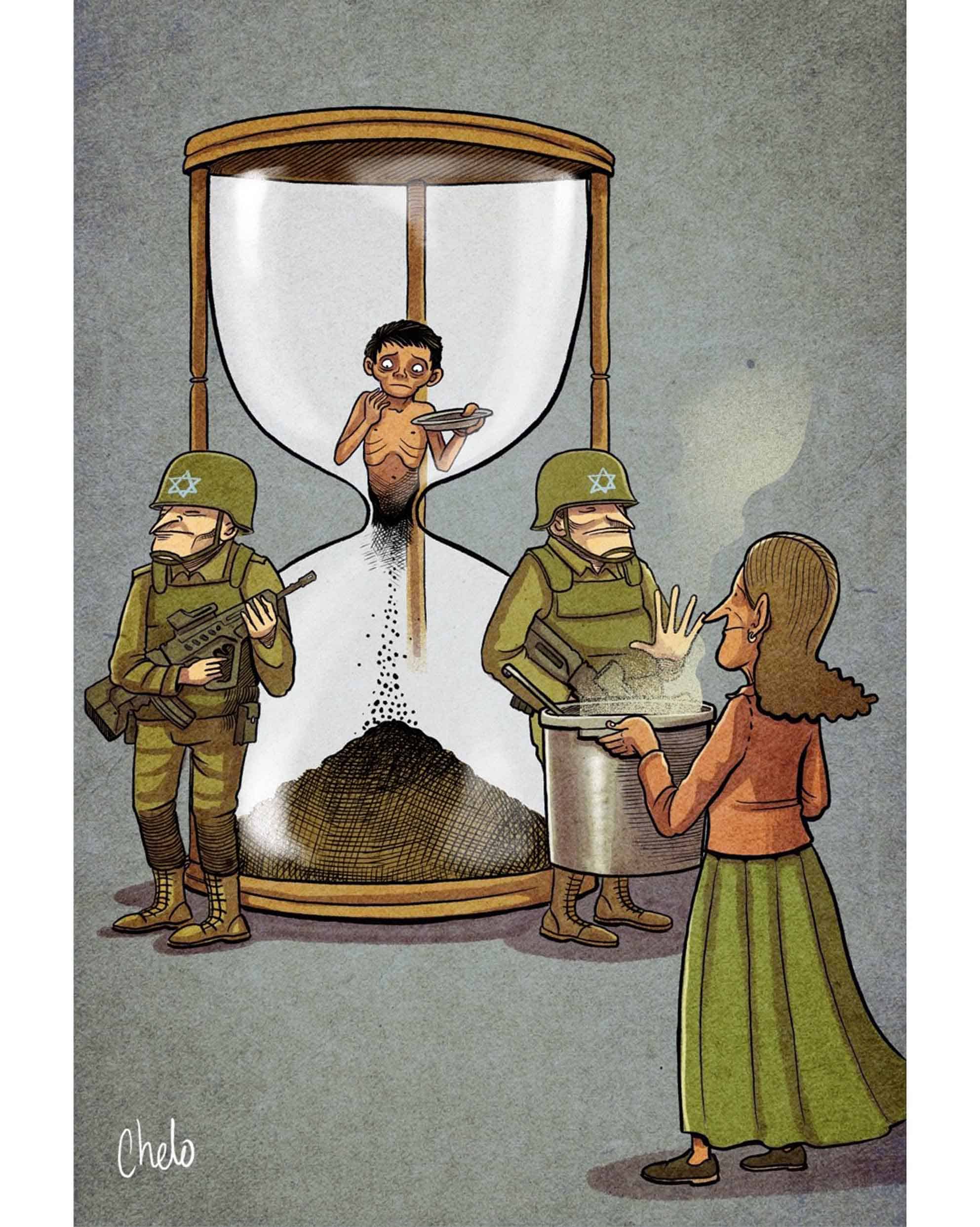 Hambre en Gaza