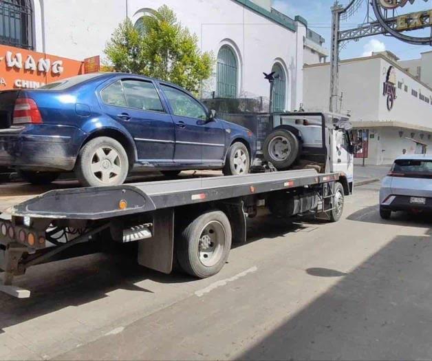 Reactivan el operativo grúa en centro Tampico Reactivan el operativo grúa en centro Tampico