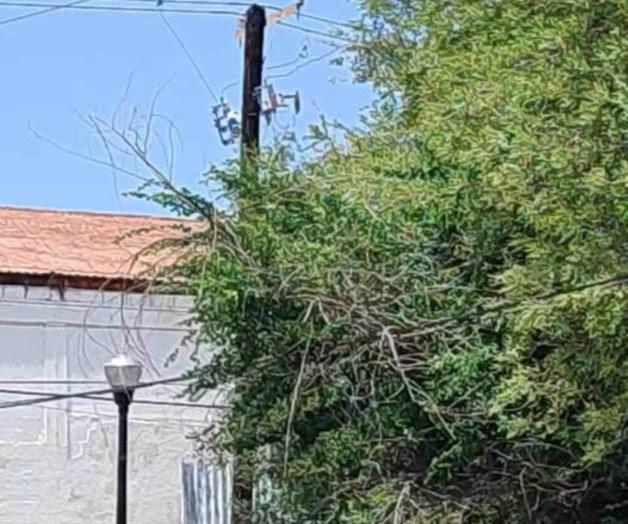 Reportan incendio en un transformador eléctrico Reportan incendio en un transformador eléctrico