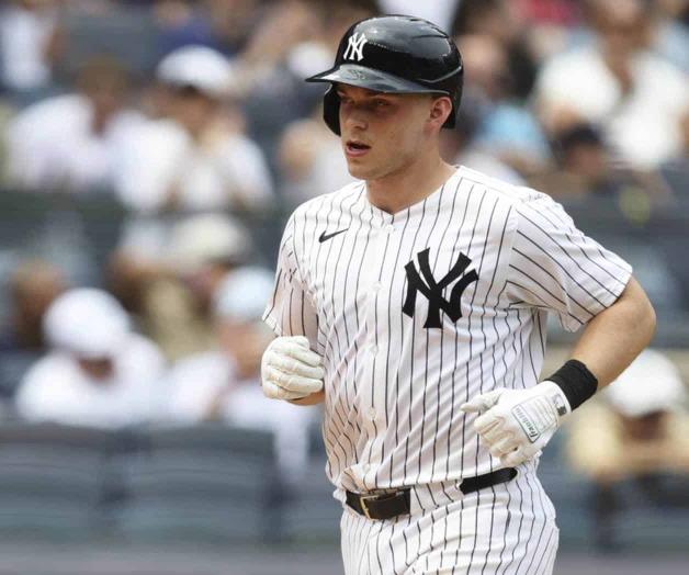 Yankees vencen a Rays con jonrones de Stanton y Rice