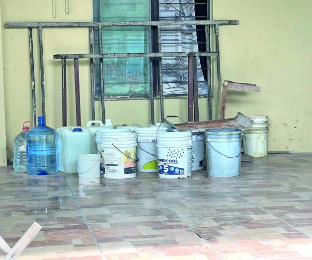 Van al corriente, pero todavía no  les llega el agua