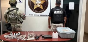 Desmantelan cámaras de videovigilancia irregulares en Sonora