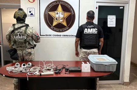 Desmantelan c&aacute;maras de videovigilancia irregulares en Sonora