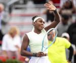 Coco Gauff avanza en el Abierto de Montreal