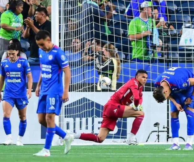 Seattle Sounders aplasta a Cruz Azul con un contundente 7-0