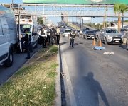 hombre pierde la vida al ser arrollado por un vehículo que se dio a la fuga.