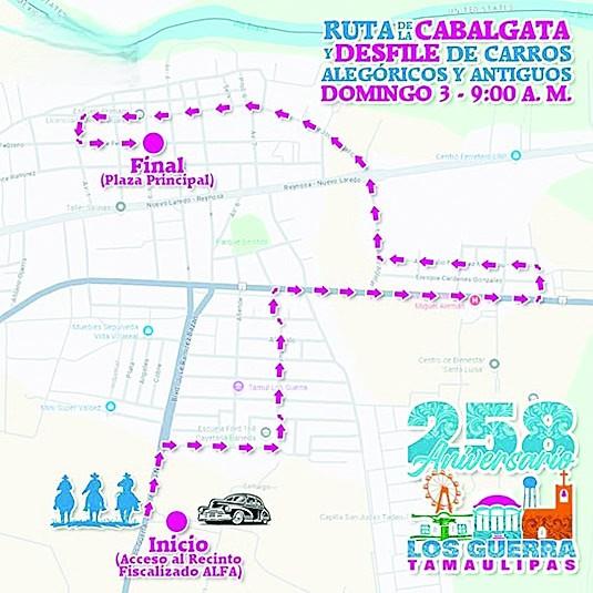 Todo listo para celebrar fundación de Los Guerra Todo listo para celebrar fundación de Los Guerra