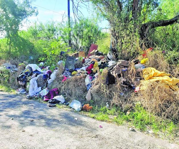 Convierten a Las Torres en vertedero de basura