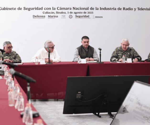 Omar García Harfuch lidera acciones conjuntas de seguridad en Sinaloa