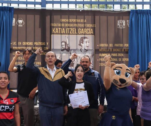 Ya tiene una cancha en su honor en CU