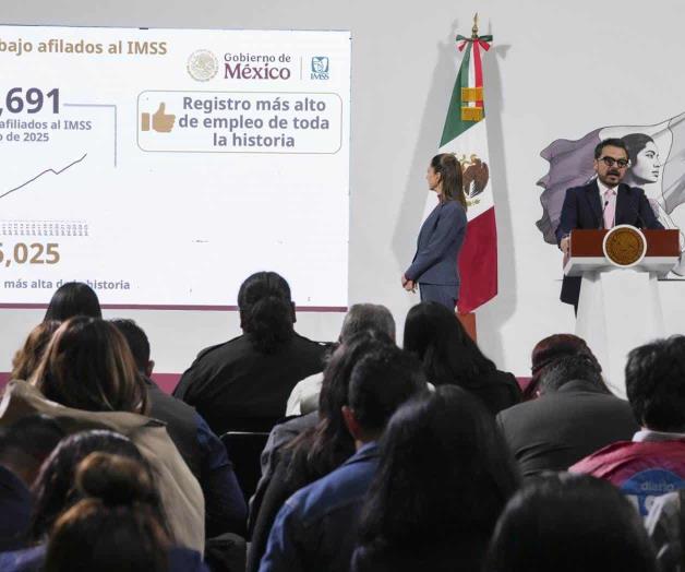 México rompe récord en empleos formales