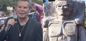 Polémica por estatua de Julio César Chávez en Tecate, Baja California