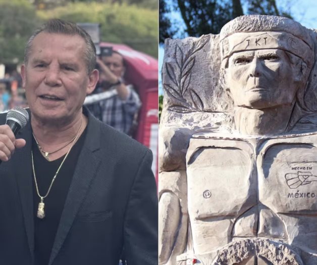 Pol&eacute;mica por estatua de Julio C&eacute;sar Ch&aacute;vez en Tecate, Baja California