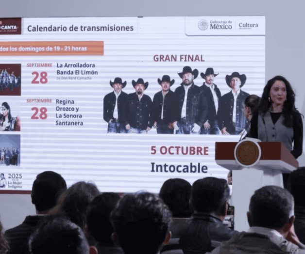 Intocable actuará en la final de México Canta Intocable actuará en la final de México Canta