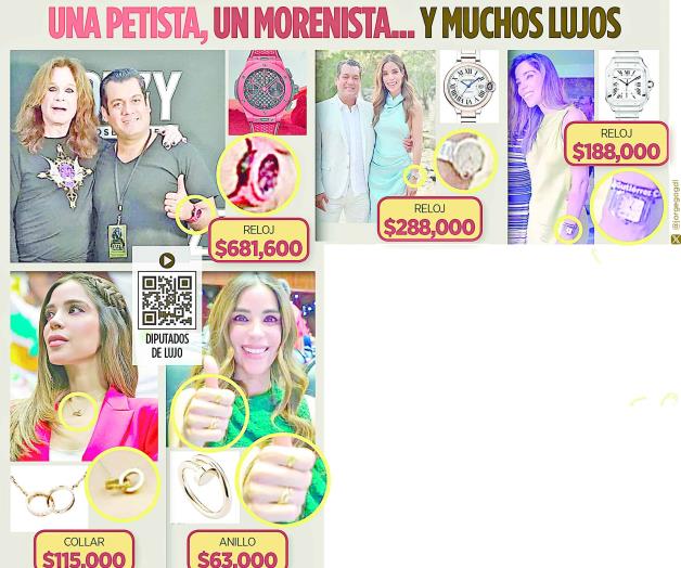 Pregonan austeridad,  pero disfrutan lujos