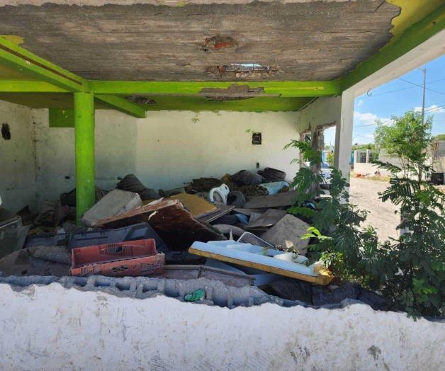 Se quejan los vecinos de tiradero en Villa Esmeralda