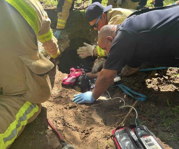Denuncian su desaparición; lo encuentran en fosa séptica Denuncian su desaparición; lo encuentran en fosa séptica