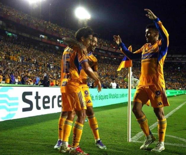 Tigres aplasta a Puebla con un 7-0 en la Liga MX