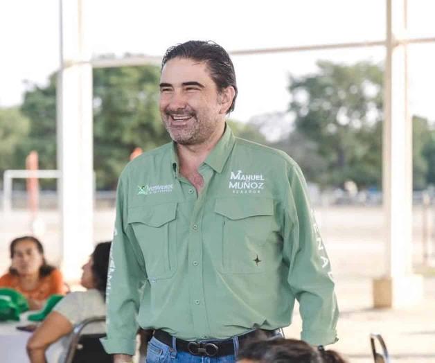 Visita dirigente Verde a R.B.