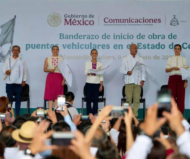 Arrancan obras de puente en Colima