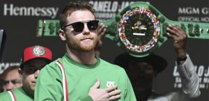 Ilia Topuria desafía a Saúl Álvarez en una pelea de boxeo