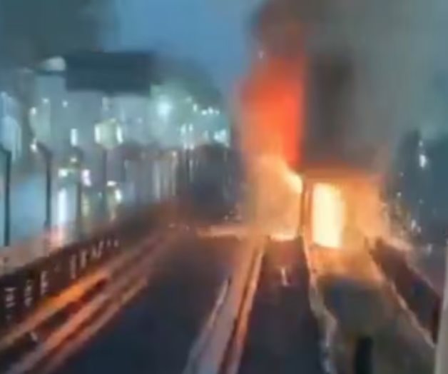 Explosión controlada en estación San Antonio Abad del Metro CDMX