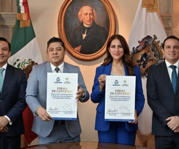 Guanajuato y San Luis Potos&iacute; firman Alianza de Seguridad