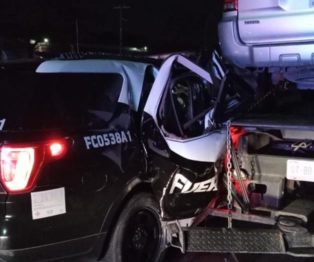Fatal accidente: Patrulla de Fuerza Civil impacta y mata a hombre en colonia La Victoria