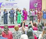Encabeza Sheinbaum asamblea de mujeres