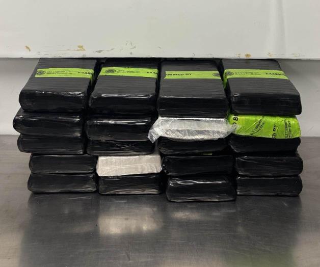 Decomisan más de medio millón de dólares en droga Decomisan más de medio millón de dólares en droga