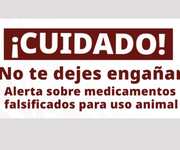 Senasica alerta sobre venta irregular de medicina falsificada de uso animal