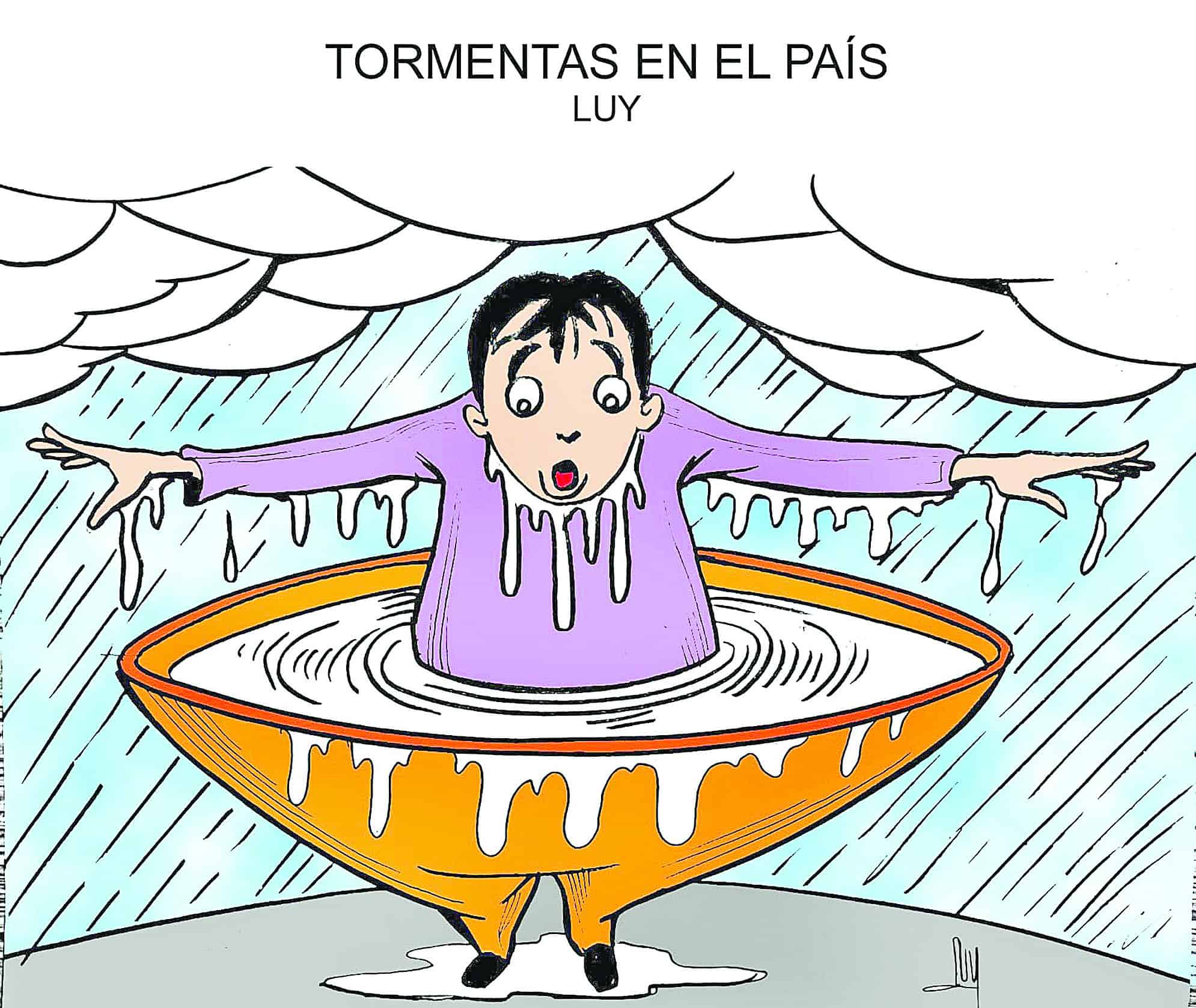 Tormentas en el país Tormentas en el país