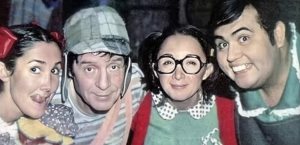 Así fue el reencuentro entre la Chilindrina y Édgar Vivar en Perú
