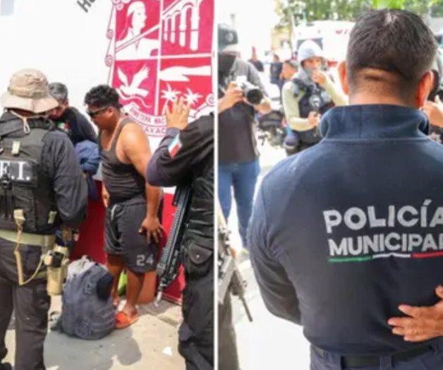Nueva Detenci&oacute;n de Polic&iacute;as en Oaxaca por Posible V&iacute;nculo con Crimen Organizado