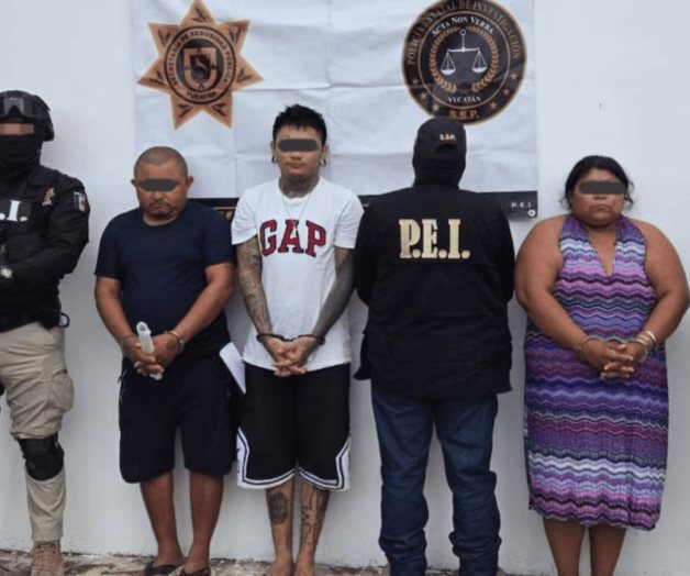 Detenida familia en Yucat&aacute;n con marihuana y metanfetamina