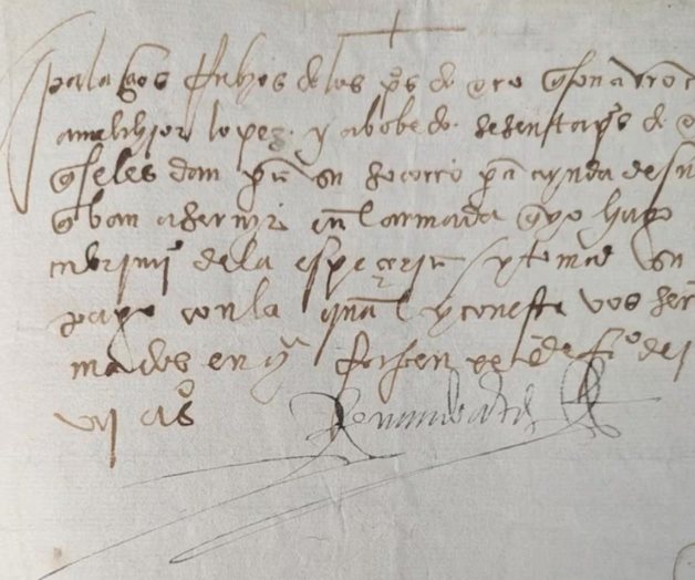 FBI devuelve a M&eacute;xico manuscrito firmado por Hern&aacute;n Cort&eacute;s