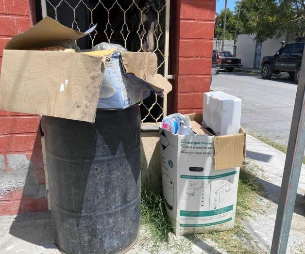 Exigen servicio de recolección de basura en colonia Arcoíris Exigen servicio de recolección de basura en colonia Arcoíris